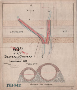 69th St. Sewer and Culvert across Lansdowne
