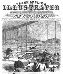 Frank Leslie's Illustrated Weekly, 1869, Schuylkill flood, 1869