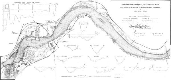 Birkinbine Schuylkill Hydrographical Survey 1861-66