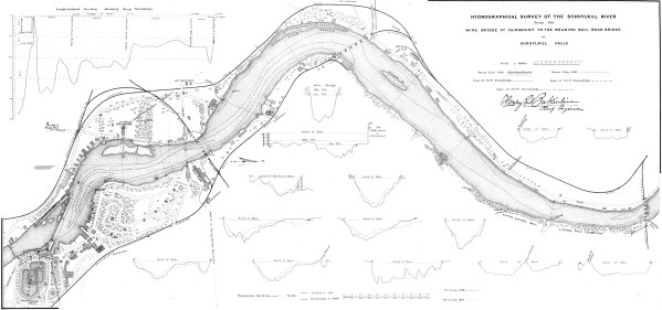 Birkinbine Schuylkill Hydrographical Survey 1861-66