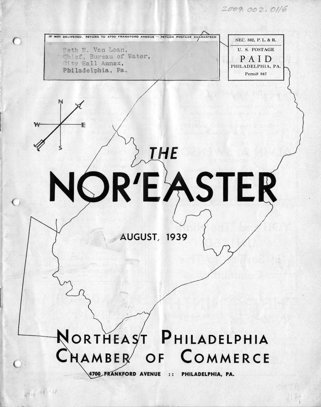 Two views on the water supply, 1939