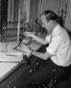 35. [Laboratory] Turbidity test ca. 1943