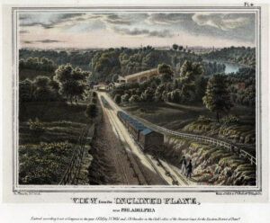 View from the Inclined Plane, near Philadelphia, 1838