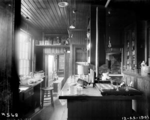Spring Garden water testing lab, 1901