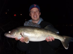 Dan Coghlin with a walleye