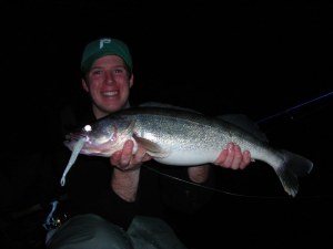 Dan Coghlin with a walleye