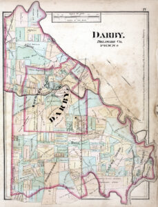 Hopkins Darby 1877 map