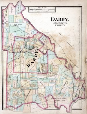 Hopkins Darby 1877 map