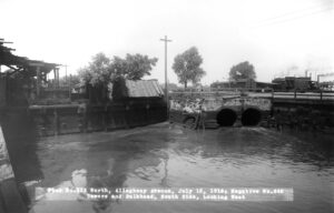 Photo of Allegheny Avenue Sewer, Pier 126, Delaware River, July 15, 1918