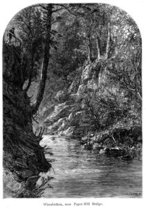 Wissahickon near Paper Mill Bridge, 1873