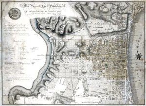 Plan of Philadelphia, John Hills, May 30, 1796